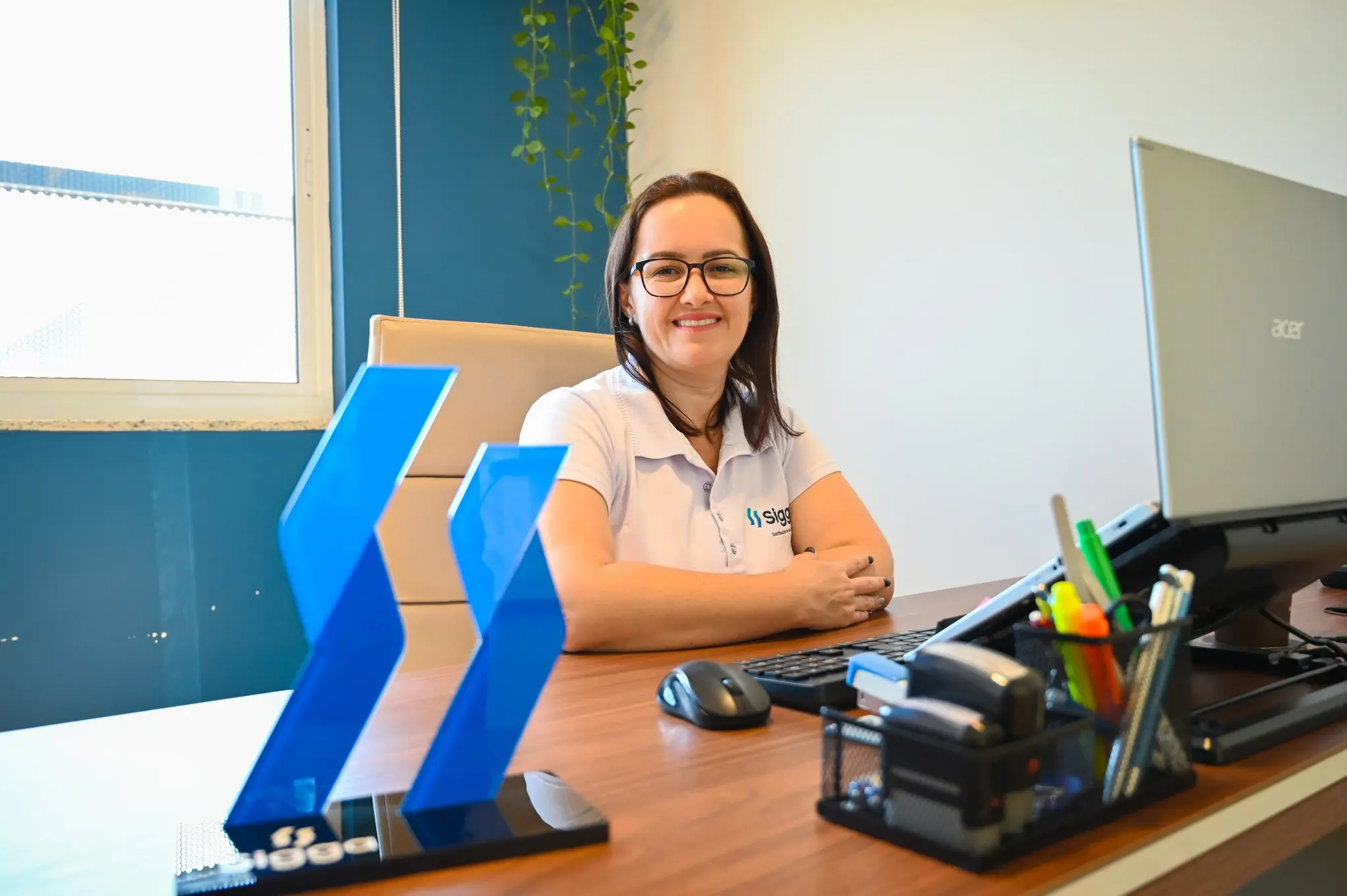 Reunião comercial executiva da equipe Broker Sigga